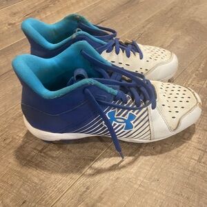 Under Armour Vibrant Blue Athletic Shoes